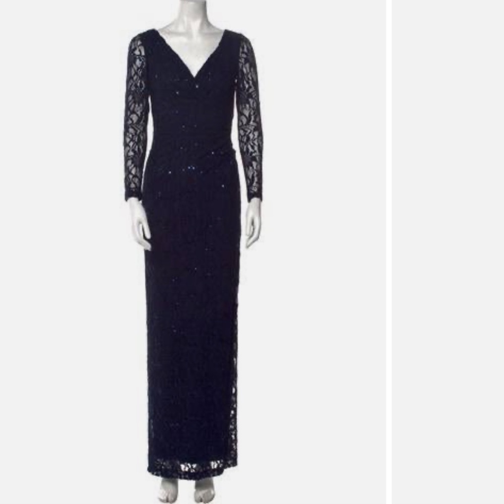 Lauren Ralph Lauren Navy Gown